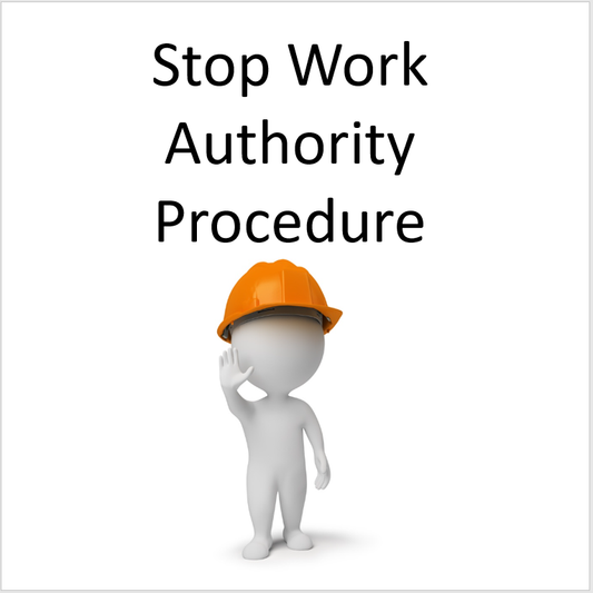 Stop Work Authorization Procedure